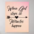 Search for miracles happen posters Inspirational