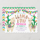 Search for alpaca birthday invitations Colourful