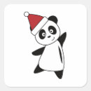 Recherche de panda noël autocollants Xmas