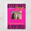 Search for zebra graduation invitations Stripes