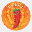 Search for red flame stickers Chili pepper