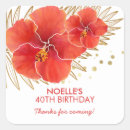 Search for gold leaves stickers Happy birthday