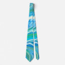 Search for ocean wave ties Turquoise