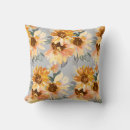 Search for sunflower pillows Cheerful