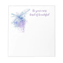 Recherche de libellules blocsnotes Aquarelle