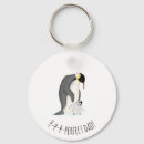 Search for penguins rounded keychains For him