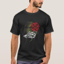 Search for red rose tshirts Holding
