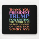 Search for right wing stuff mousepads Anti fascism