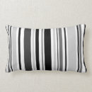 Recherche de rayures grises et blanches coussins Moderne