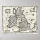 Search for vintage map of scotland posters England