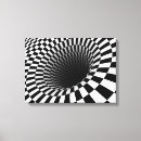 Search for optical illusion canvas prints Abstract