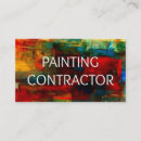 Search for painting contractor business cards Professional