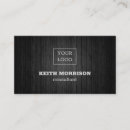 Search for wooden business cards Modern