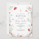 Search for greenery gold cross christening invitations Minimalist