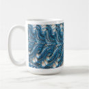 Recherche de dentelle tasses Bleu