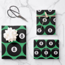 Search for 8 ball wrapping paper Sports