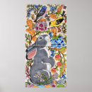 Recherche de lapin posters Floral