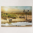 Search for african safari puzzles Elephant