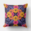 Search for hot pink and orange pillows Floral