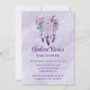Recherche de dreamcatcher baby shower invitations Violet
