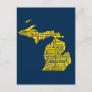 Recherche de michigan cartes postales Jaune