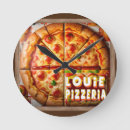 Recherche de pizzeria horloges Design