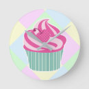 Recherche de cupcake rose horloges Mignon