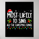 Search for christmas song posters Matching
