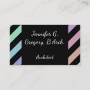 Recherche de rayures pastel cartes visite Décorateur