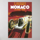 Recherche de monaco grand prix posters De voyage vintage