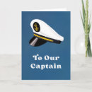 Recherche de capitaine vœux cartes Vintage