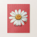 Recherche de coccinelles puzzles Pour elle