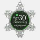 Search for 30th wedding anniversary ornaments Keepsake