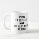 Search for pregnant mugs Funny