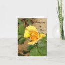 Search for thinking of you verse cards Yellow