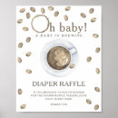 Search for baby is brewing diaper raffle Watercolor