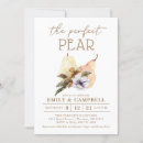 Search for perfect pear invitations Couples shower
