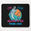 Search for gender reveal mousepads Angler