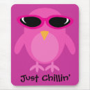 Recherche de hibou rose tapis souris Mignon