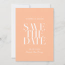 Search for peach save the dates Modern