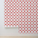 Recherche de pois rouge posters Motif géométrique