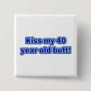 Recherche de quarante années badges Anniversaires