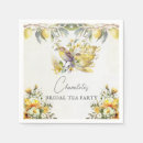 Search for bridal tea napkins Yellow