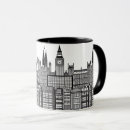 Search for london mugs Black and white