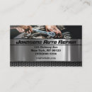 Search for engine repair business cards Car mechanic