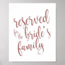 Search for gold reserved wedding signs Calligraphy