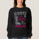 Recherche de bling femme capuche sweatshirts Cowgirl