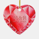 Search for 40th wedding anniversary ornaments Red