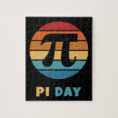 Recherche de jour de pi puzzles Geek