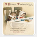 Recherche de vintage thanksgiving stickers Rétro